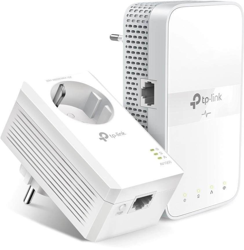 Powerline AV1000 Gigabit AC1200 (Pack - 2) - TP - LINK