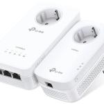 Kit PowerLines AV1300 TL - WPA8635P KIT Gigabit Passthrough AC Wi - Fi (Pack 2) - TP - LINK