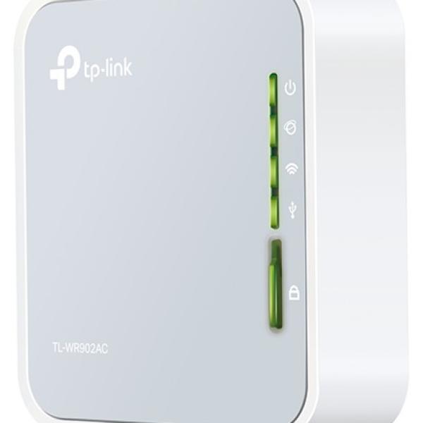 Router Dual Band Wireless Mini 300Mbps AC750 (Branco) - TP - LINK