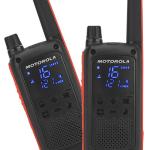 Intercomunicadores Impermeáveis PMR RADIO (Alcance até 10 Km) c/ Lanterna - MOTOROLA