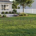 Parque para Cães com 16 Painéis e 2 Portas, Recinto em Aço para Interior e Exterior 80x60 cm Cinzento
