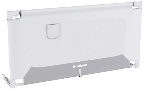 Barreira de Cama 140cm p/ Cama (Branco/Cinza) - TULANO