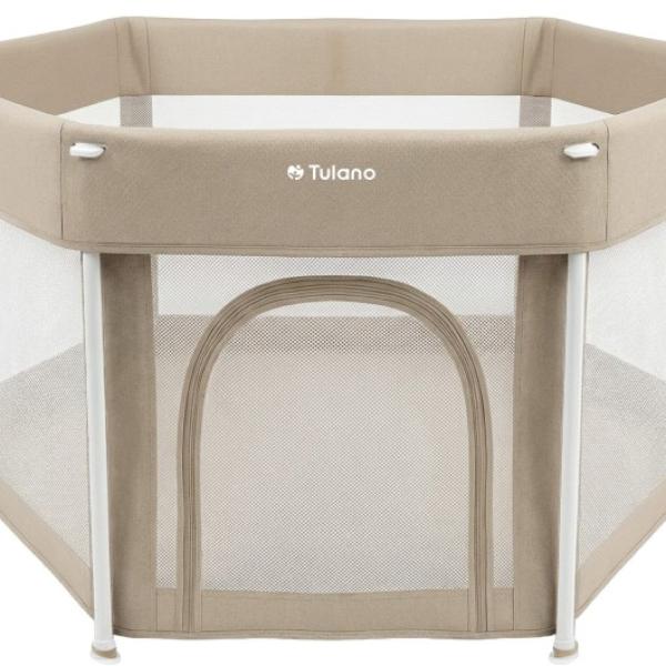 Cerca Dobrável Cozy 30 p/ Bebê (Bege) - TULANO