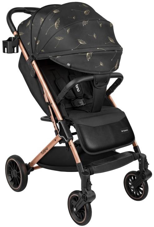 Carrinho de Bebê Lagos 35 (Preto/Dourado) - TULANO