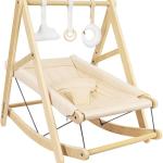 Cadeira de Balanço Moon 45 (Bege) - TULANO