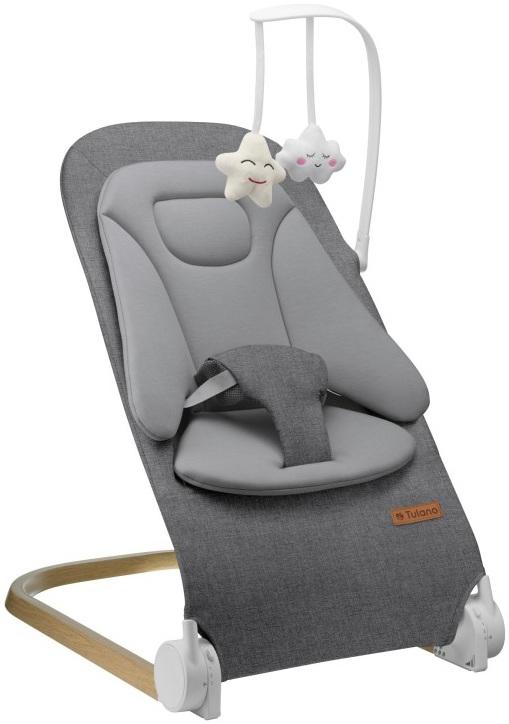 Cadeira de Baloiço Bebé Moon 50 (Cinza) - TULANO