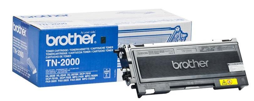 Brother TN2000 2500páginas Preto
