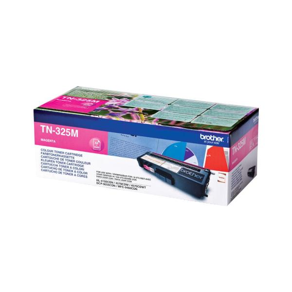 Brother TN - 325M Cartucho 3500páginas Magenta tóner e tinteiro a laser