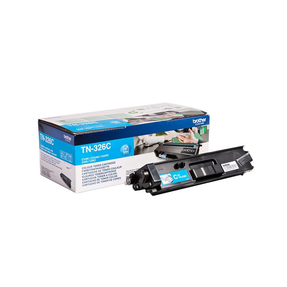 Brother TN - 326C Toner a laser 3500 páginas Ciano — Recondicionado