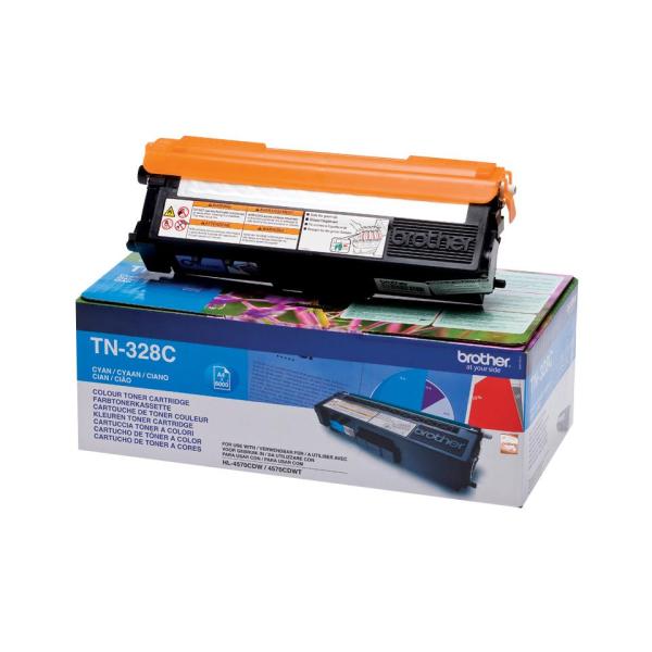 Toner BROTHER TN - 328C Cian P/HL - 4570CDW,9270CDN,9970CDW — Recondicionado