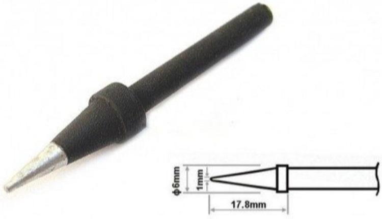 Ponteira N4 - 1 (1mm) p/ Ferro Estação de Soldar