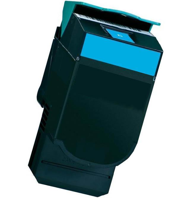 Toner Compatível Lexmark CX410/CX510 (80C2HC0/802HC) - Azul