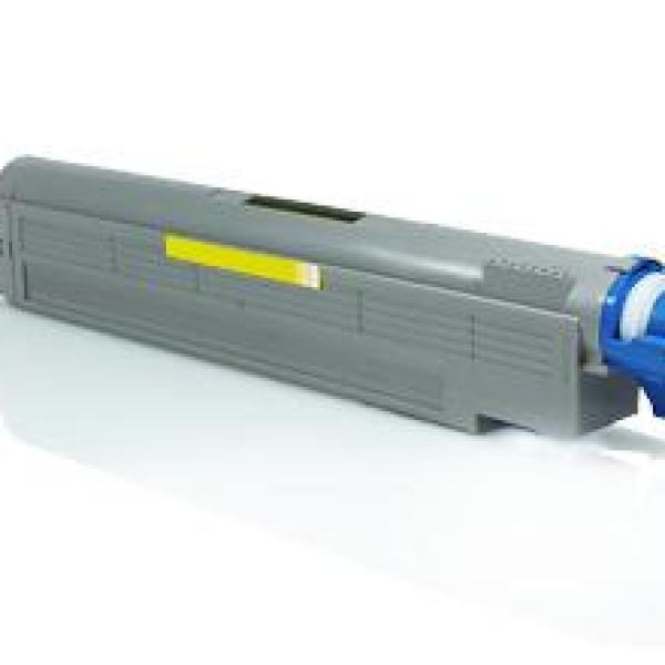 Oki C9600/C9650/C9800/C9850 Amarelo Toner Compatível 42918913