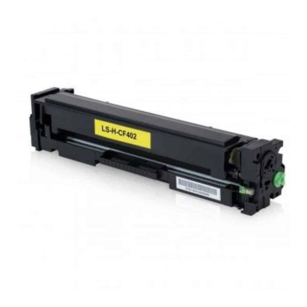 Toner Compativel HP CF402X CF402A CF542X CF542A Substitui 201X/201A/203X/203A Amarelo — Recondicionado