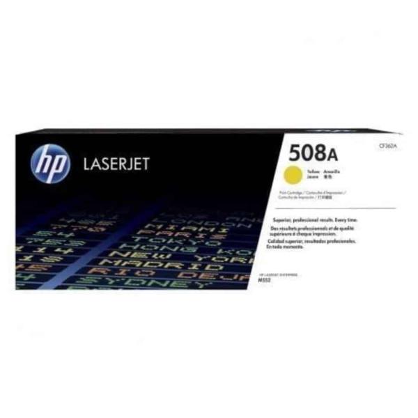 Toner Original HP nº508A Amarelo — Recondicionado