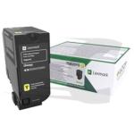 Toner Original Lexmark 75B20Y0 Amarelo