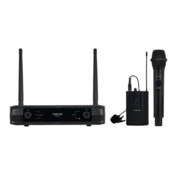 Microfones sem fios UHF Fonestar — Recondicionado