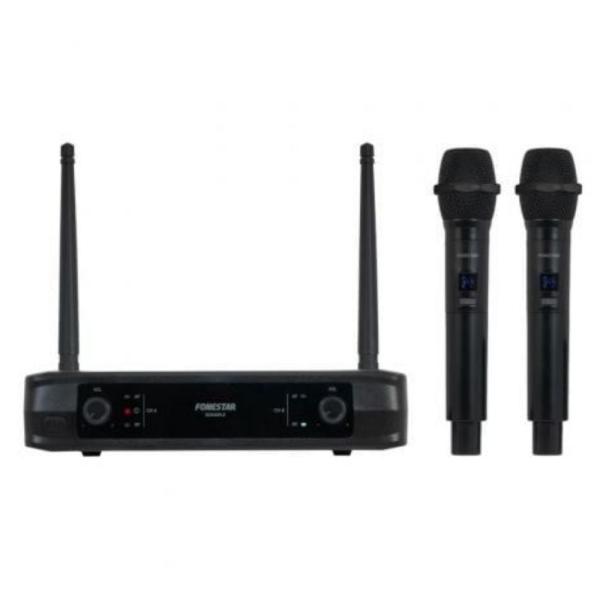 Microfones sem fios UHF Fonestar — Recondicionado