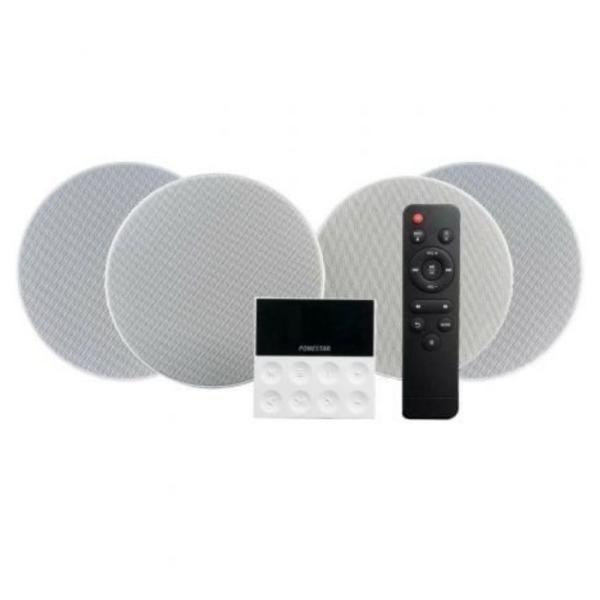 Kit Sistema de Som Parede Bluetooth 4 Colunas Fonestar — Recondicionado