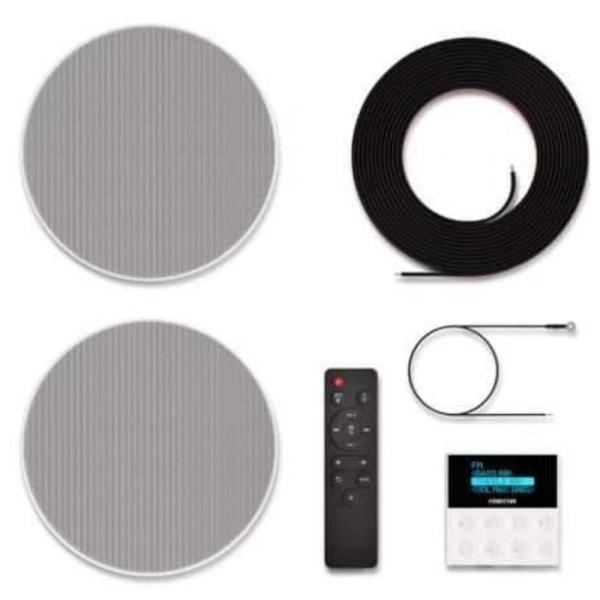 Kit Sistema de Som Parede Bluetooth 2 Fonestar — Recondicionado