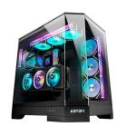 Caixa PC Abysm Gaming E - atx Danúbio Sava H600 Preto — Recondicionado