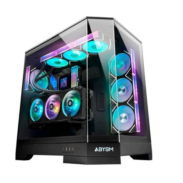 Caixa PC Abysm Gaming E - atx Danúbio Sava H600 Preto — Recondicionado