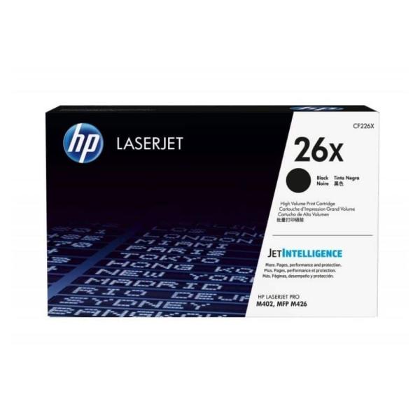 Toner Original HP 26X High Yield Preto CF226X