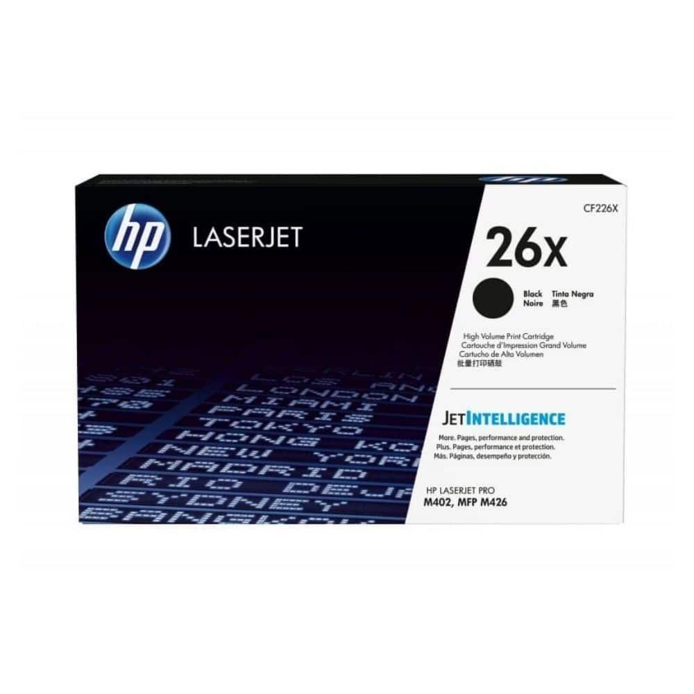 Toner Original HP 26X High Yield Preto CF226X