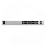 Switch com Gestão Ubiquiti USW - PRO - 24 - POE 24 Portas RJ - 45 Gigabit 10/100/1000 SFP/PoE — Recondicionado