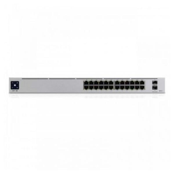 Switch com Gestão Ubiquiti USW - PRO - 24 - POE 24 Portas RJ - 45 Gigabit 10/100/1000 SFP/PoE — Recondicionado