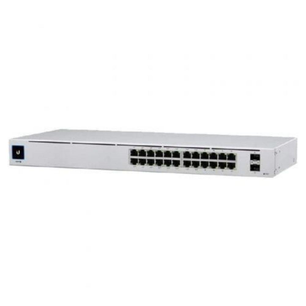 Switch Ubiquiti USW - 24 - POE Recondicionado - 24 Portas RJ45 Gigabite POE