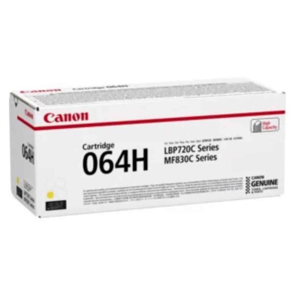 Toner Original Canon 064H Amarelo — Recondicionado