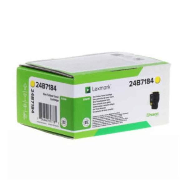 Toner Original Lexmark 24B7184 Amarelo — Recondicionado