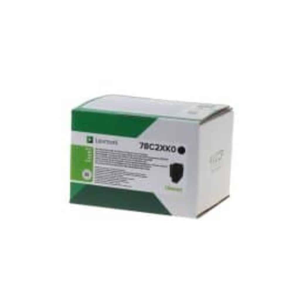 Toner Original Lexmark 78C2XK0 Preto — Recondicionado