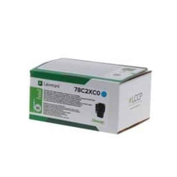 Toner Original Lexmark 78C2XC0 Azul — Recondicionado