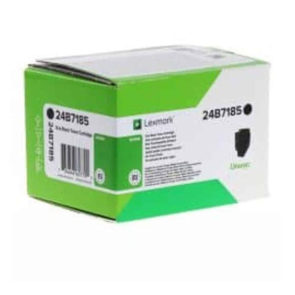 Toner Original Lexmark 24B7185 Preto — Recondicionado