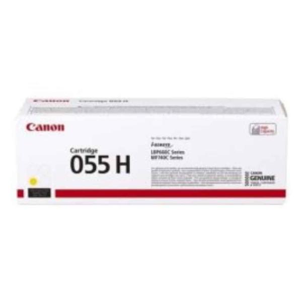 Toner Original Canon nº055H Amarelo — Recondicionado