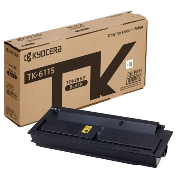 Toner Original Kyocera TK6115 Preto — Recondicionado