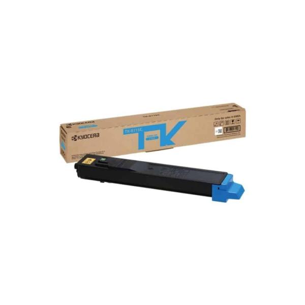 Toner Original Kyocera TK8115 Azul — Recondicionado
