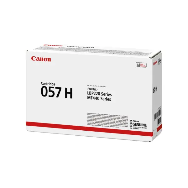 Toner Original Canon 057H Preto — Recondicionado