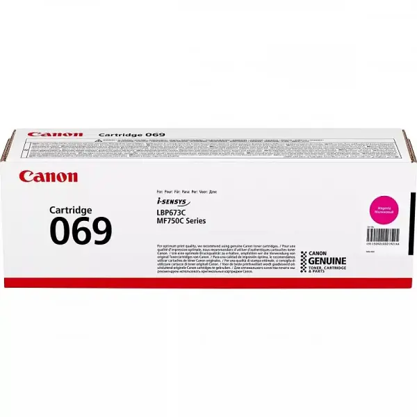 Toner Original Canon 069 Magenta — Recondicionado
