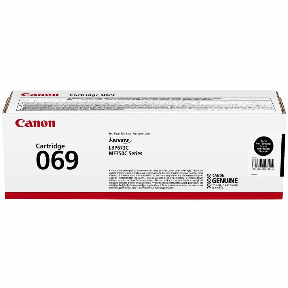 Toner Original Canon 069 Preto — Recondicionado