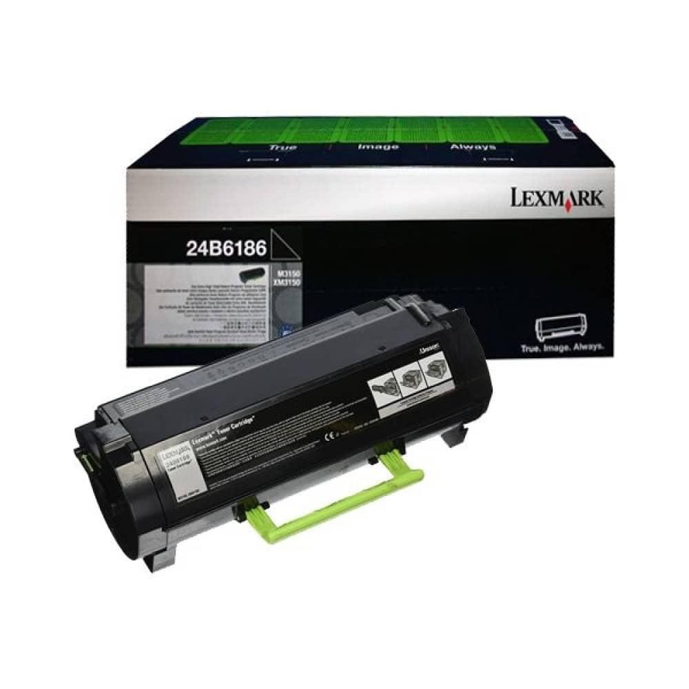 Toner Original Lexmark 24B6186 Preto