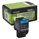 Toner Original Lexmark 702 Azul (Recondicionado)