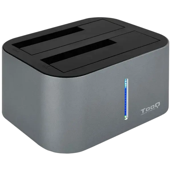 Docking Station p/ Discos SATA Dual 2,5 e 3,5 USB 3.0/3.1 - TooQ