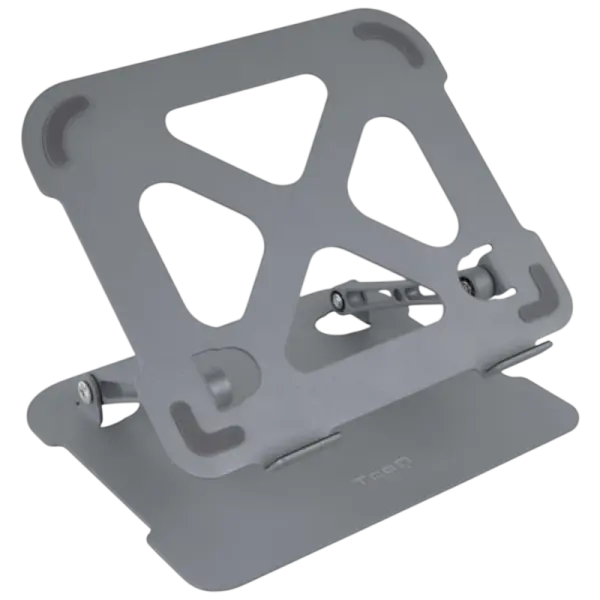 Suporte Ergonômico Ajustável p/ Computadores Portáteis 11 a 17.3 (Cinzento) - TOOQ