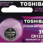 Pilha Lithium CR1220 3V - TOSHIBA