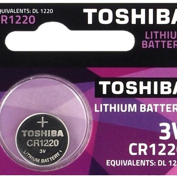 Pilha Lithium CR1220 3V - TOSHIBA