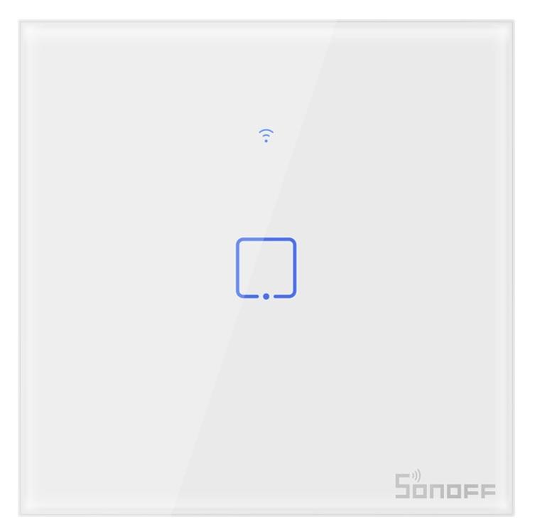Interruptor de Parede Simples Táctil Inteligente Wi - Fi - Sonoff T0EU1C - TX