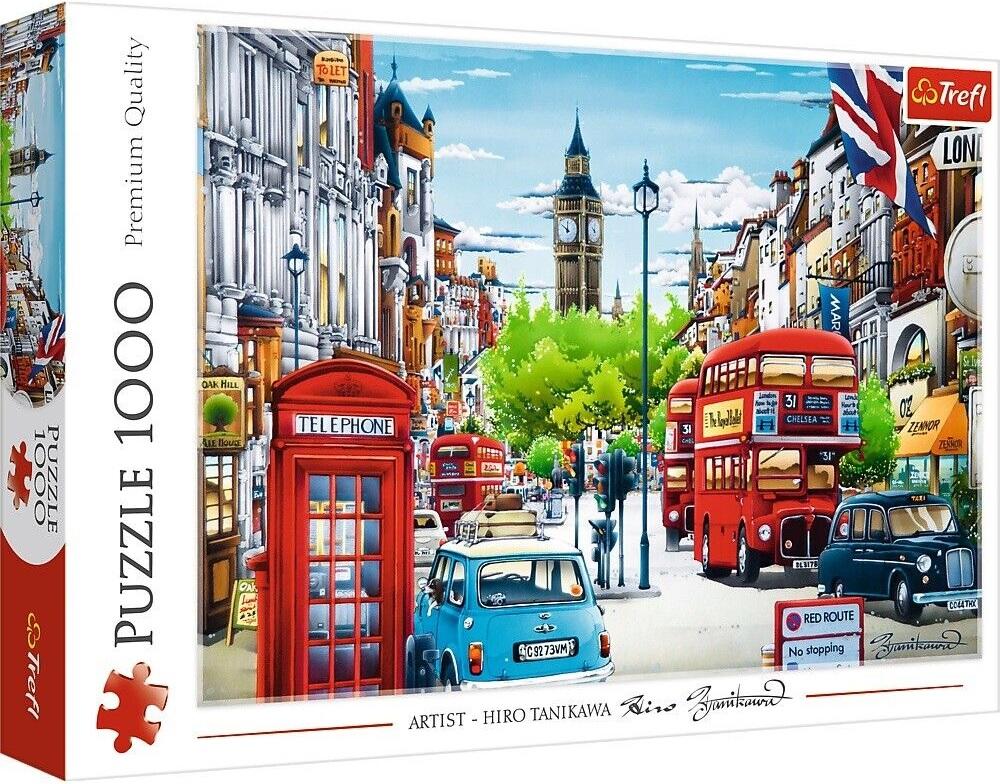Puzzle 1000 pcs London Street - TREFL